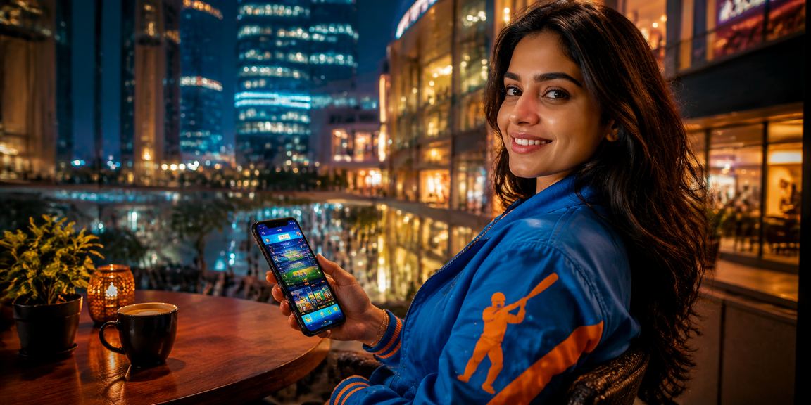 Indian cricket fan enjoying safe betting online