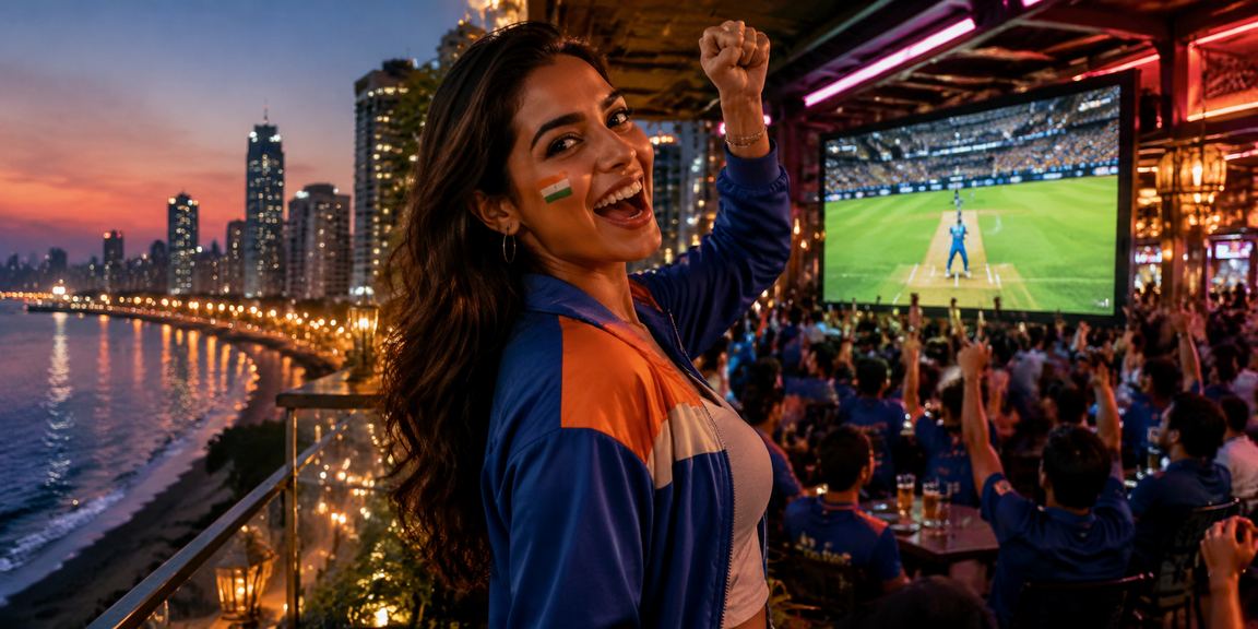 Neon themed online sports betting in India